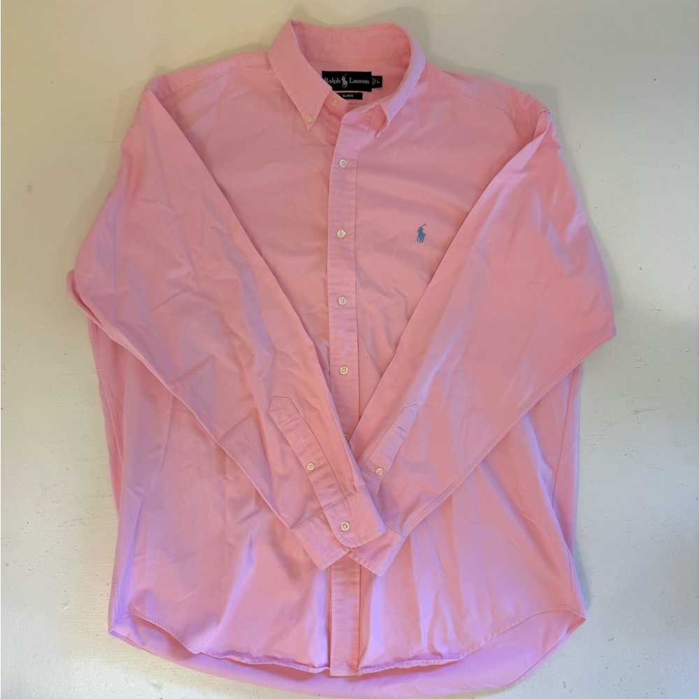 Ralph Lauren Light Pink Men's Button Down Shirt